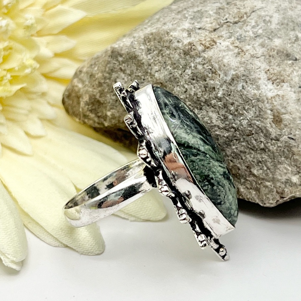 STAR GALAXY GEMSTONE RING - Picture 3 of 9